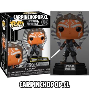 (PREVENTA) FUNKO POP STAR WARS - AHSOKA 794 CON LUZ Y SONIDO (Mediados de JUNIO)