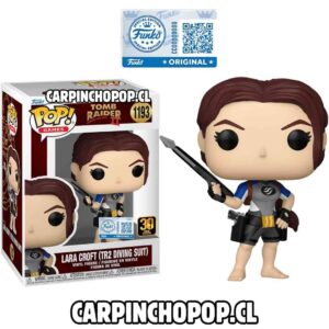 (PREVENTA) FUNKO POP GAMES TOMB RIDER - LARA CROFT TR2 DIVING SUIT 1193 EXCLUSIVO (Mediados de JUNIO)