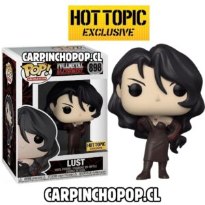 FUNKO POP FULLMETAL ALCHEMIST - LUST 898 EXCLUSIVO HOT TOPIC (detalles en caja)