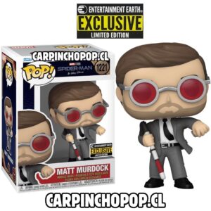 FUNKO POP MARVEL SPIDERMAN NO WAY HOME - MATT MURDOCK 1221 EXCLUSIVO ENTERTAINMENT EARTH (caja dañada)