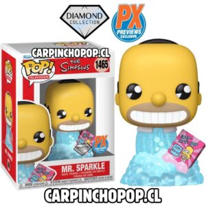 FUNKO POP TV LOS SIMPSONS - MR SPARKLE 1465 DIAMANTE EXCLUSIVO PX