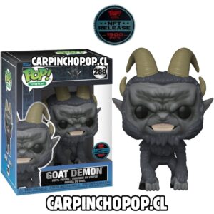 FUNKO POP DIGITAL MOVIES TERROR THE NUN - GOAT DEMON 288 NFT RELEASE 1900 PIEZAS EN EL MUNDO + PROTECTOR DE REGALO