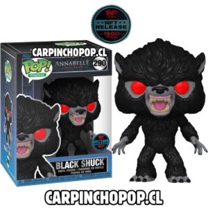 FUNKO POP DIGITAL MOVIES TERROR ANNABELLE - BLACK SHUCK 290 NFT RELEASE 1900 PIEZAS EN EL MUNDO + PROTECTOR DE REGALO