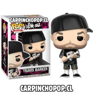 FUNKO POP ROCKS BLINK 182 - TRAVIS BARKER 84 (detalles en caja)