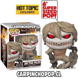 FUNKO POP ATTACK ON TITAN - JAW TITAN FALCO 1619 EXCLUSIVO HOT TOPIC "6 PULGADAS