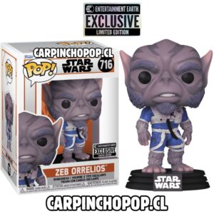 (PREVENTA) FUNKO POP STAR WARS - ZEB ORRELIOS 716 EXCLUSIVO ENTERTAINMENT EARTH (Mediados de JUNIO)