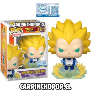 (PREVENTA) FUNKO POP DRAGON BALL DAIMA - SUPER SAIYAN 3 VEGETA MINI 2311 EXCLUSIVO (Mediados de JUNIO)