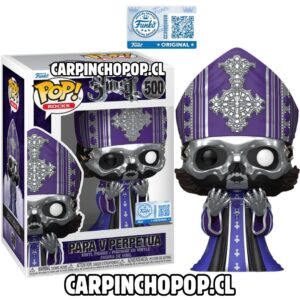 (PREVENTA) FUNKO POP ROCKS GHOST - PAPA V PERPETUA 500 EXCLUSIVO (Finales de JUNIO)