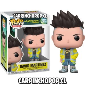 (PREVENTA) FUNKO POP TV GAMES CYBERPUNK - DAVID MARTINEZ 2413 (Inicios de JULIO)