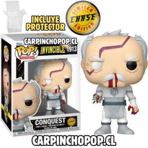 FUNKO POP INVINCIBLE - CONQUEST 1913 LIMITED GLOW CHASE EDITION + PROTECTOR DE REGALO