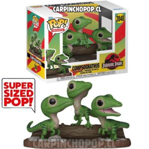 (PREVENTA) FUNKO POP PREMIUM MOVIES JURASSIC PARK - COMPSOGNATHUS 2040 (Inicios de JULIO)