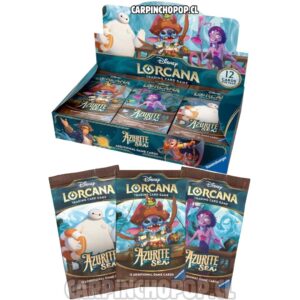 (PREVENTA) DISNEY LORCANA TCG SET 6 AZURITE SEA - BOOSTER CAJA DISPLAY DE 24 SOBRES (Inicios de JULIO)