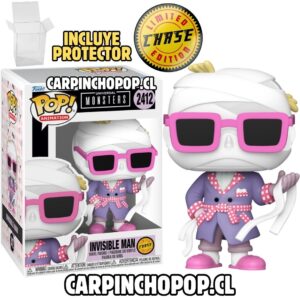 (PREVENTA) FUNKO POP MOVIES TERROR UNIVERSAL MONSTERS - INVISIBLE MAN(Inicios de JULIO)