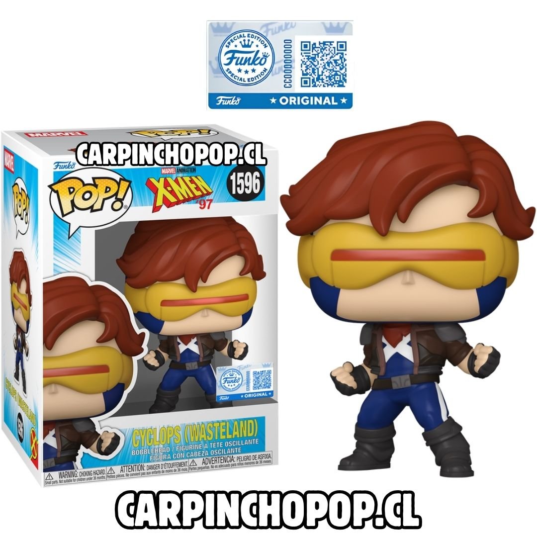 FUNKO POP MARVEL X MEN - CYCLOPS WASTELAND 1596 EXCLUSIVO