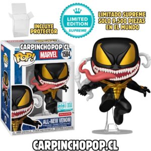 (PREVENTA) FUNKO POP MARVEL VENOM - ALL NEW VENOM 1584 LIMITADO SUPREME 9500 PIEZAS EN EL MUNDO + PROTECTOR DE REGALO (Mediados de JULIO)