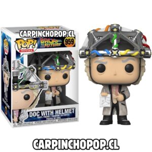 (PREVENTA) FUNKO POP MOVIES VOLVER AL FUTURO - DOC WITH HELMET 959 (Mediados de JULIO)
