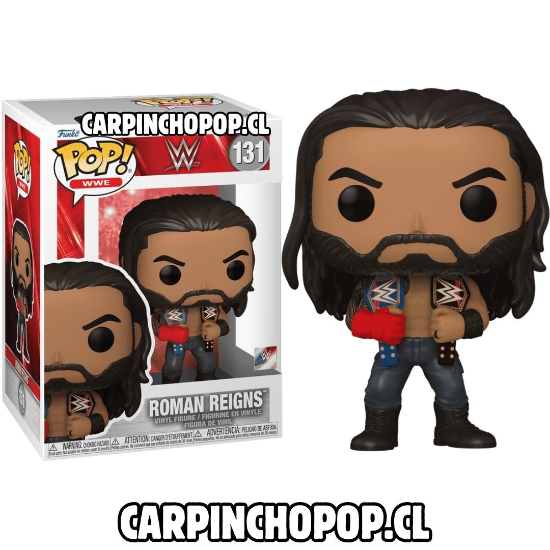 (PREVENTA) FUNKO POP WWE - ROMAN REIGNS 131 (Mediados de JULIO)