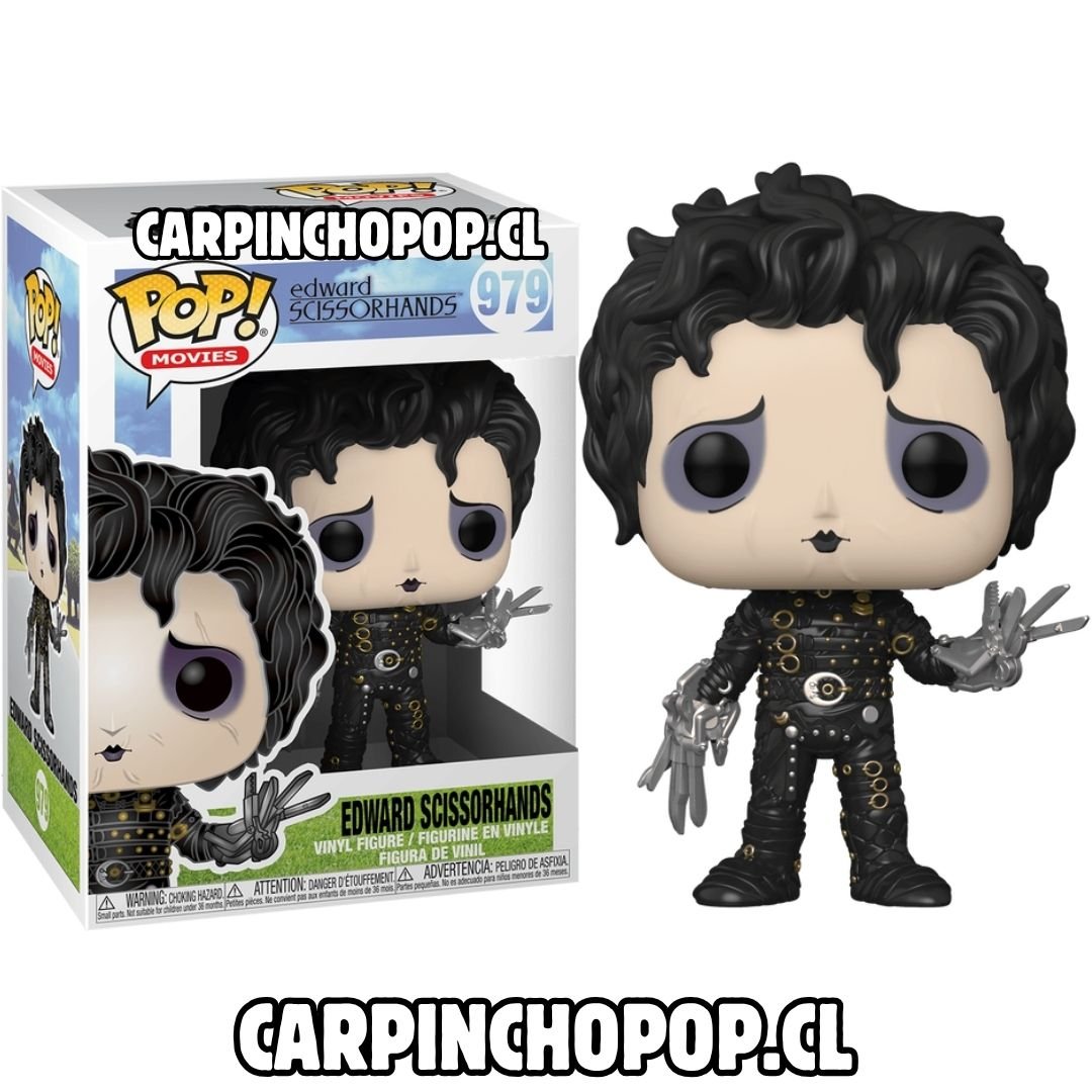 (PREVENTA) FUNKO POP MOVIES EL HOMBRE MANOS DE TIJERA - EDWARD SCISSORHANDS 979 (Mediados de JULIO)