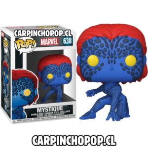 FUNKO POP MARVEL X MEN - MYSTIQUE 638 (detalle en caja) + protector de regalo