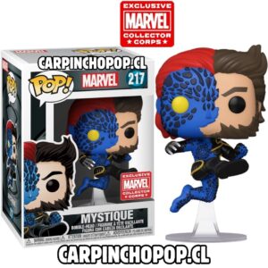 FUNKO POP MARVEL X MEN - MYSTIQUE 217 EXCLUSIVO MARVEL COLLECTOR CORPS