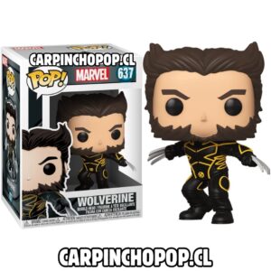FUNKO POP MARVEL X MEN - WOLVERINE 637 (detalle en caja) + protector de regalo