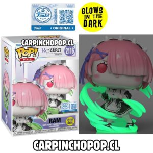 (PREVENTA RESTOCK) FUNKO POP PLUS RE ZERO - RAM 2116 GLOWS IN THE DARK EXCLUSIVO (Finales de JULIO)