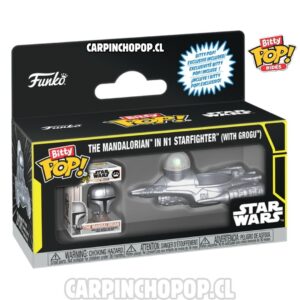 (PREVENTA) FUNKO BITTY RIDES POP STAR WARS - THE MANDALORIAN IN N1 STARFIGHTER WITH GROGU (Finales de JULIO)