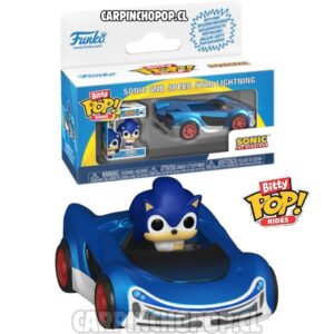 (PREVENTA) FUNKO POP BITTY POP RIDES GAMES SONIC THE HEDGEHOG - SONIC AND SPEED STAR LIGHTNING (Finales de JULIO)