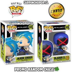 (PREVENTA) FUNKO POP BEYBLADE X - JAXON CROSS 2426 PROMO RANDOM CHASE (Finales de JULIO)