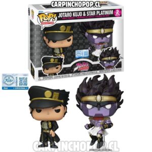 (PREVENTA) FUNKO POP 2 PACK JOJOS BIZARRE ADVENTURE - JOTARO KUJO Y STAR PLATINUM EXCLUSIVO (Inicios de AGOSTO)