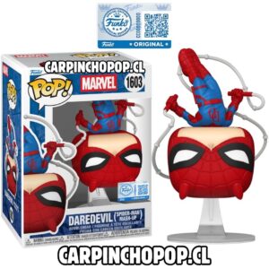 (PREVENTA) FUNKO POP MARVEL SPIDERMAN - DAREDEVIL SPIDERMAN MASH UP 1603 EXCLUSIVO (Inicios de AGOSTO)