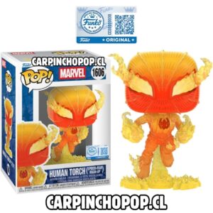 (PREVENTA) FUNKO POP MARVEL SPIDERMAN - HUMAN TORCH SPIDERMAN MASH UP 1606 EXCLUSIVO (Inicios de AGOSTO)