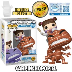 (PREVENTA) FUNKO POP DISNEY PIXAR MONSTERS INC - RANDALL VS BOO 1759 EXCLUSIVO LIMITED CHASE EDITION + PROTECTOR DE REGALO (Inicios de AGOSTO)