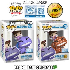 (PREVENTA) FUNKO POP DISNEY PIXAR MONSTERS INC - RANDALL VS BOO 1759 EXCLUSIVO PROMO RANDOM CHASE (Inicios de AGOSTO)