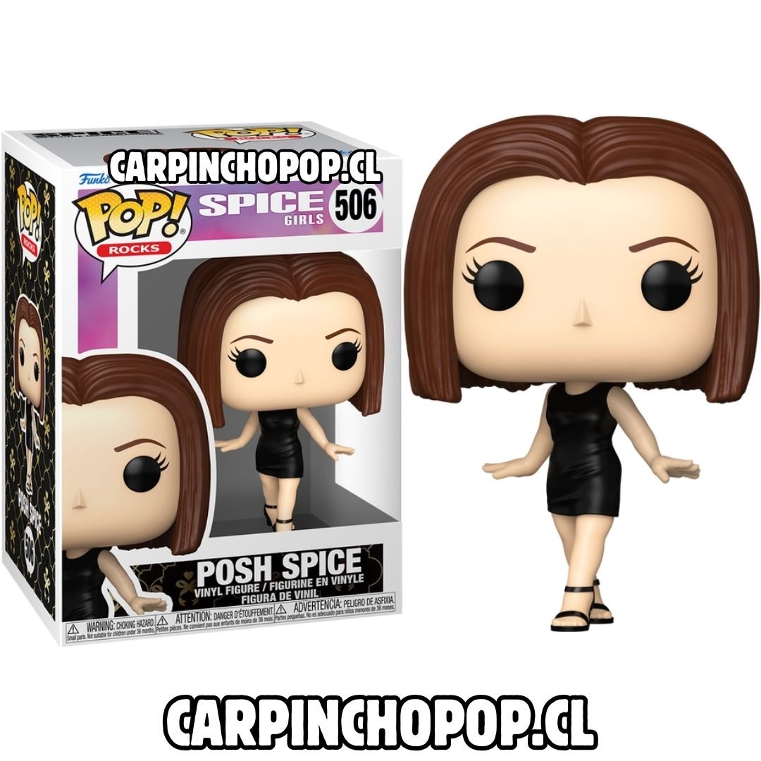 (PREVENTA) FUNKO POP ROCKS SPICE GIRLS - POSH SPICE 506 (Inicios de AGOSTO)