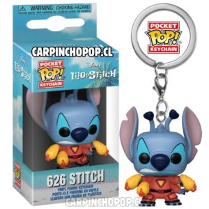 FUNKO POP POCKET POP KEYCHAIN DISNEY LILO Y STITCH - LLAVERO 626 STITCH