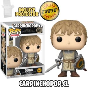 FUNKO POP TV A KNIGHT OF THE SEVEN KINGDOMS - DUNK 1901 LIMITED CHASE EDITION + PROTECTOR DE REGALO