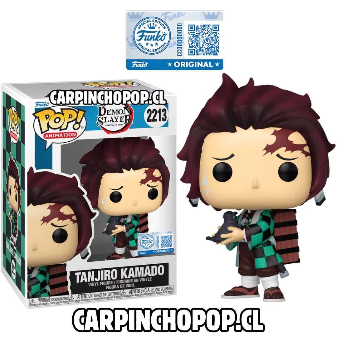 FUNKO POP DEMON SLAYER - TANJIRO KAMADO 2213 EXCLUSIVO