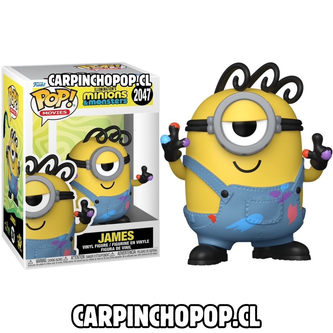 FUNKO POP MOVIES MINIONS AND MONSTERS - JAMES 2047