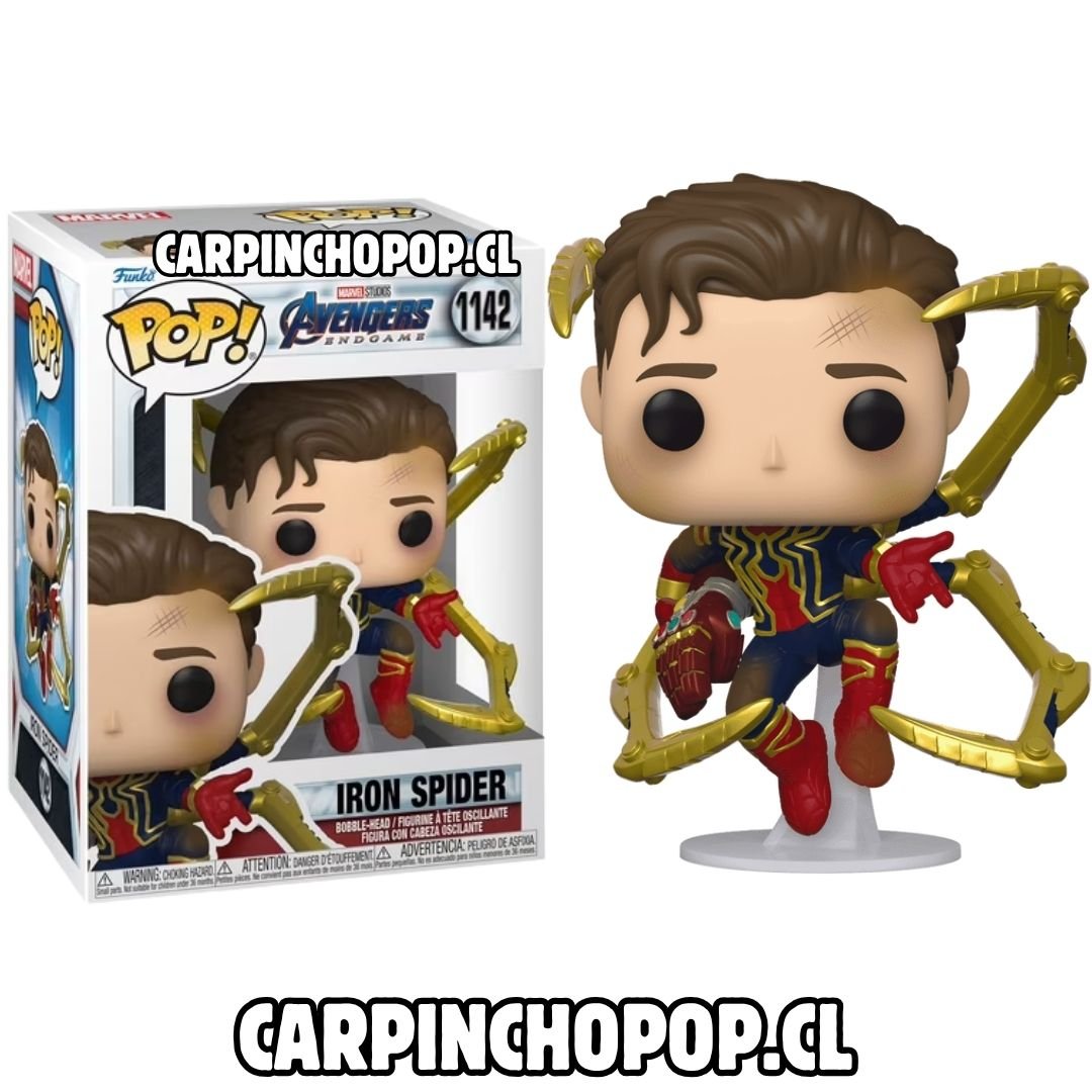 FUNKO POP MARVEL AVENGERS ENDGAME SPIDERMAN - IRON SPIDER 1142