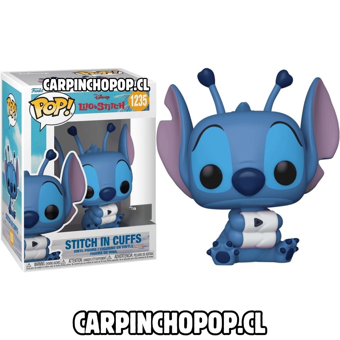 FUNKO POP DISNEY LILO Y STITCH - STITCH IN CUFFS 1235