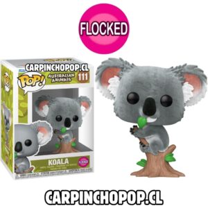 (PREVENTA) FUNKO POP AUSTRALIAN ANIMALS - KOALA 111 FLOCKED (Mediados de AGOSTO)