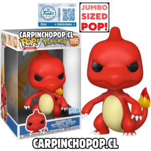 (PREVENTA) FUNKO POP JUMBO POKEMON - CHARMELEON 1195 EXCLUSIVO "10 PULGADAS (Mediados de AGOSTO)