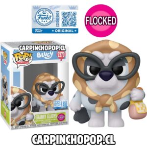 (PREVENTA) FUNKO POP BLUEY - GRANNY GLADYS 2370 FLOCKED EXCLUSIVO (Mediados de AGOSTO)
