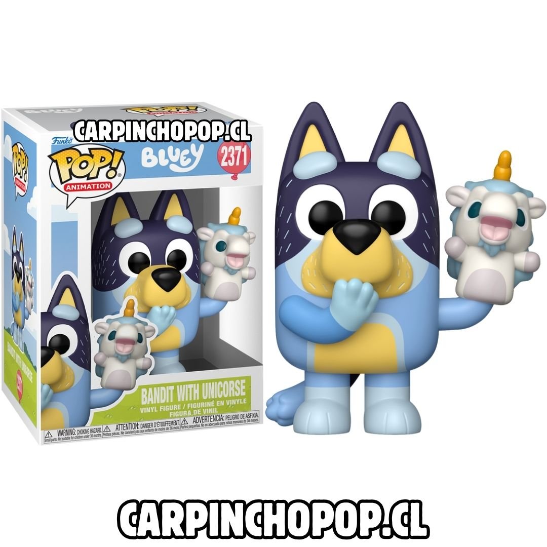 (PREVENTA) FUNKO POP BLUEY - BANDIT WITH UNICORSE 2371 (Mediados de AGOSTO)