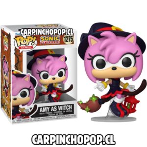 (PREVENTA) FUNKO POP GAMES SONIC THE HEDGEHOG - AMY AS WITCH 1275 (Mediados de AGOSTO)