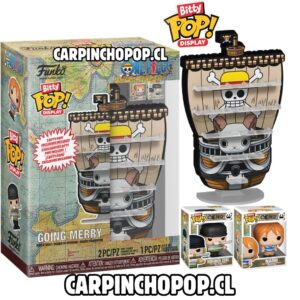 (PREVENTA) FUNKO BITTY POP DISPLAY ONE PIECE GOING MERRY - RORONOA ZORO Y NAMI (Mediados de AGOSTO)