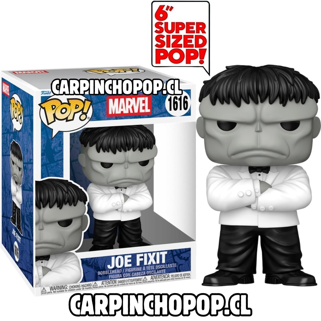 (PREVENTA) FUNKO POP SUPER MARVEL - JOE FIXIT 1616 "6 PULGADAS (Mediados de AGOSTO)