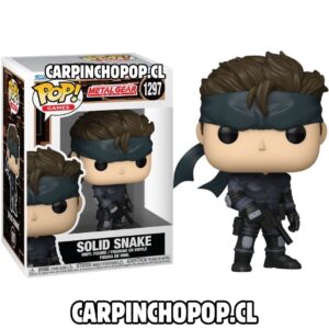 (PREVENTA) FUNKO POP GAMES METAL GEAR SOLID - SOLID SNAKE 1297 (Finales de AGOSTO)