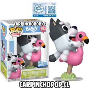 (PREVENTA) FUNKO POP BLUEY - MUFFIN FLAMINGO QUEEN 2383 EXCLUSIVO (Finales de AGOSTO)